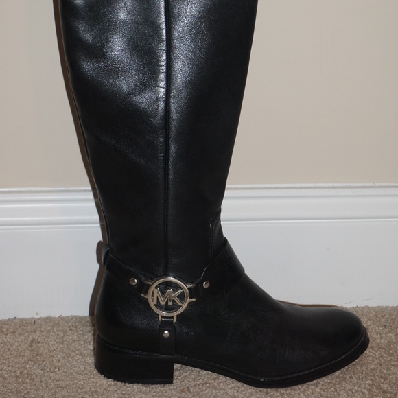 Michael Kors Leather Boots - Picture 1 of 6